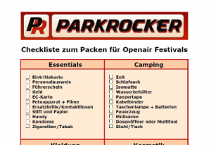 packliste